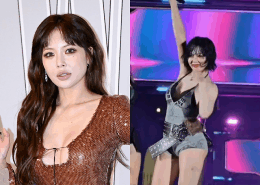 HyunA потеряла сознание на сцене во время выступления в Макао HyunA потеряла сознание на сцене во время выступления в Макао