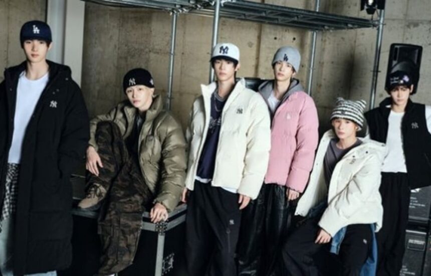 K-pop группа TWS стала лицом зимней кампании MLB 2025 K-pop группа TWS стала лицом зимней кампании MLB 2025