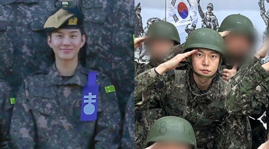 Участники NCT Чжунву и Доён начали военную службу Участники NCT Чжунву и Доён начали военную службу