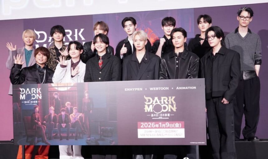 Аниме-адаптация ‘Dark Moon: Жертвенный алтарь’ от ENHYPEN выходит в Японии Аниме-адаптация ‘Dark Moon: Жертвенный алтарь’ от ENHYPEN выходит в Японии