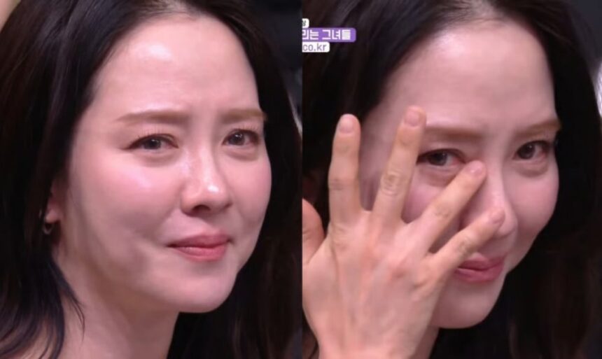 Актриса Song Ji Hyo расплакалась на церемонии вручения премий SBS Актриса Song Ji Hyo расплакалась на церемонии вручения премий SBS