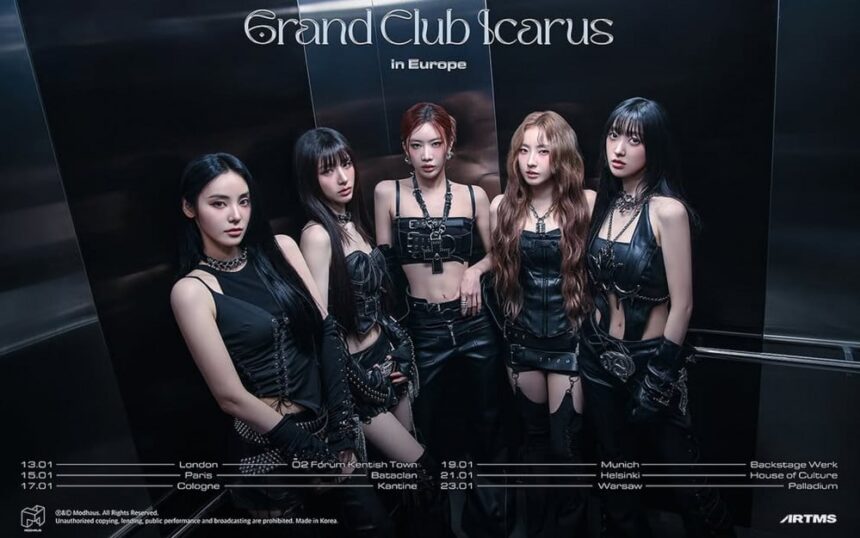 ARTMS отправляется в европейский тур ‘Grand Club Icarus’ в январе 2026 ARTMS отправляется в европейский тур ‘Grand Club Icarus’ в январе 2026