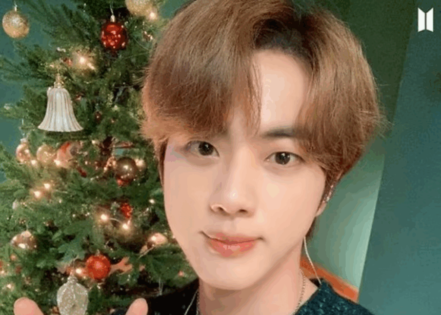 Джин из BTS: самый желанный рождественский подарок по версии фанатов Джин из BTS: самый желанный рождественский подарок по версии фанатов