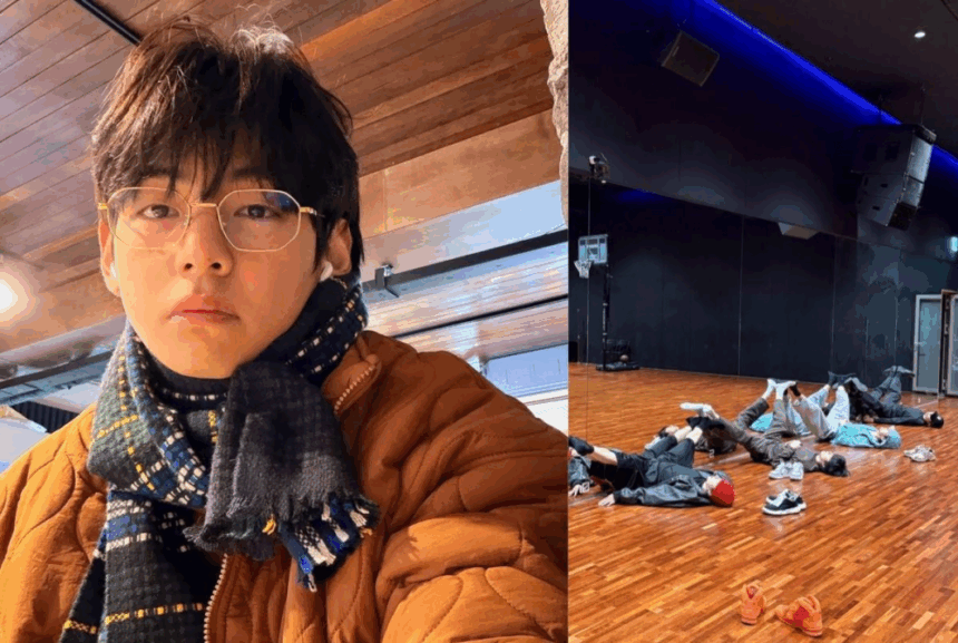 В Instagram: V из BTS поделился новыми фото своей повседневной жизни В Instagram: V из BTS поделился новыми фото своей повседневной жизни