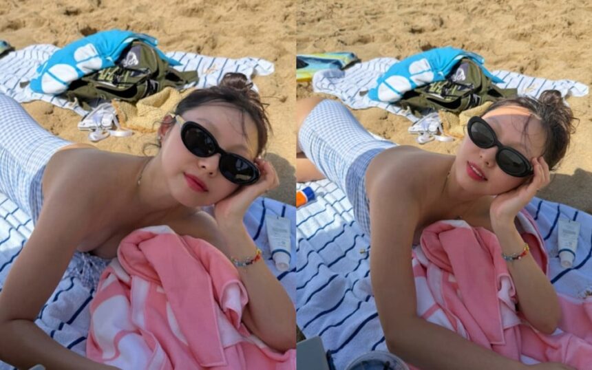 Мин из miss A наслаждается медовым месяцем на Гавайях Мин из miss A наслаждается медовым месяцем на Гавайях